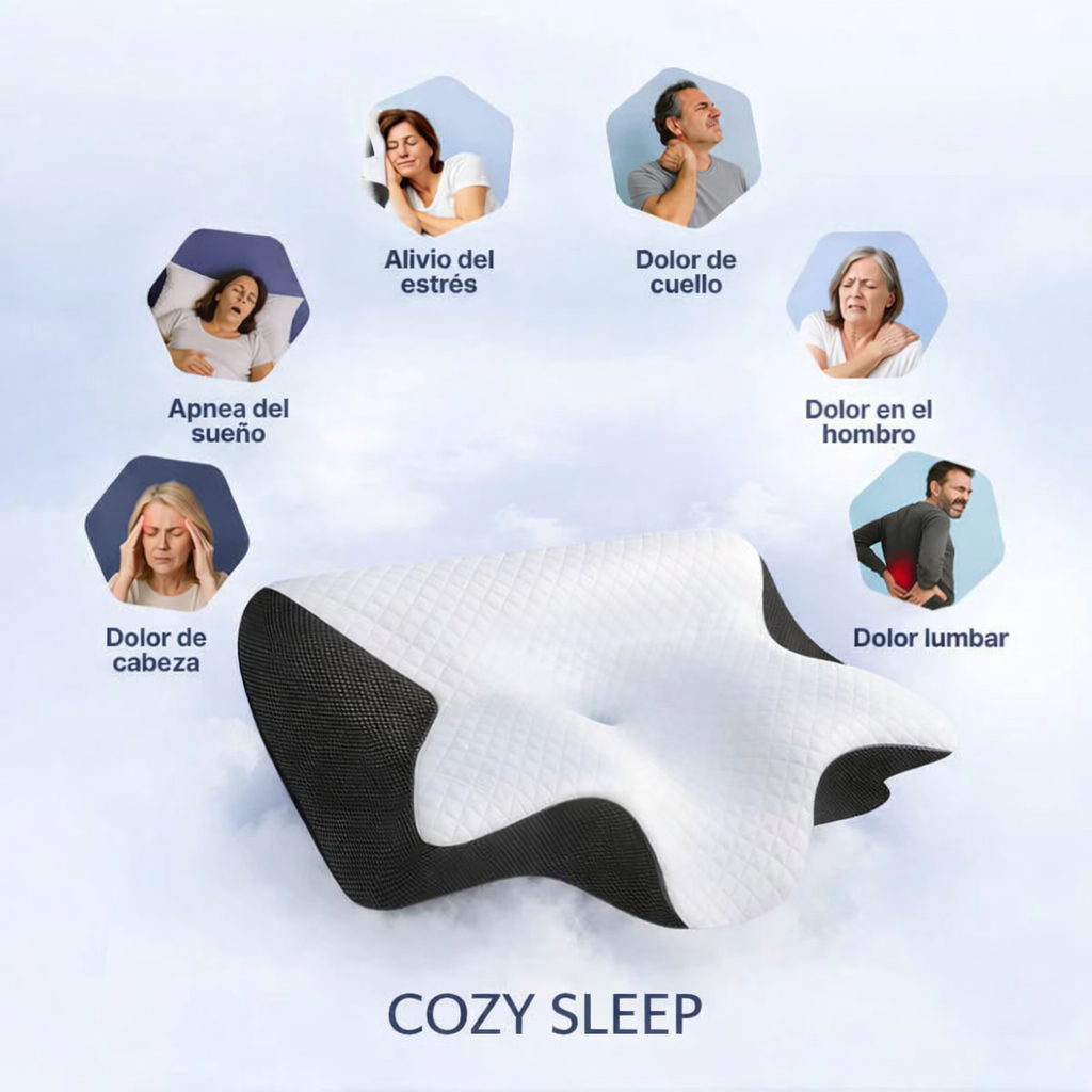 Almohada Cervical de Espuma Viscoelástica
